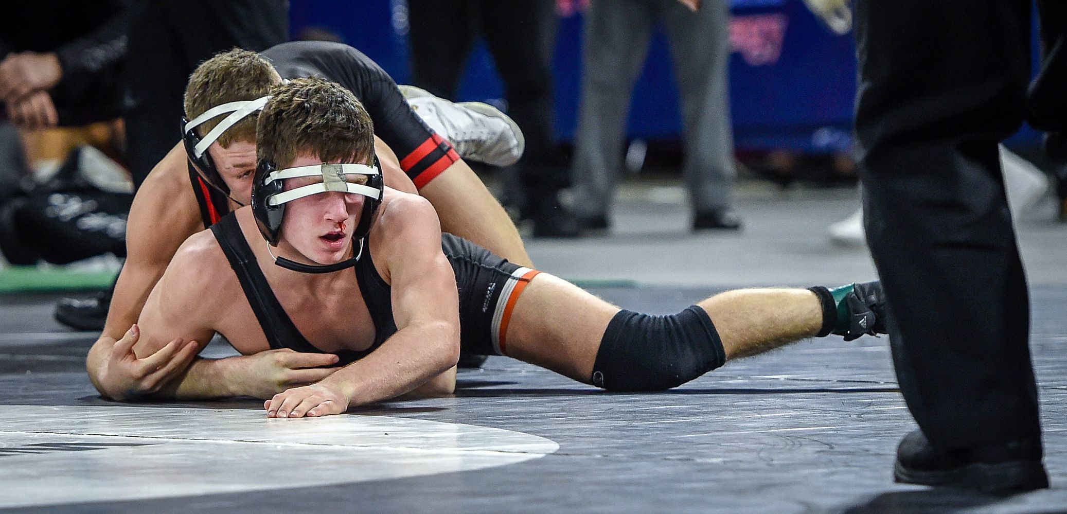 Day two of the wrestling tournament